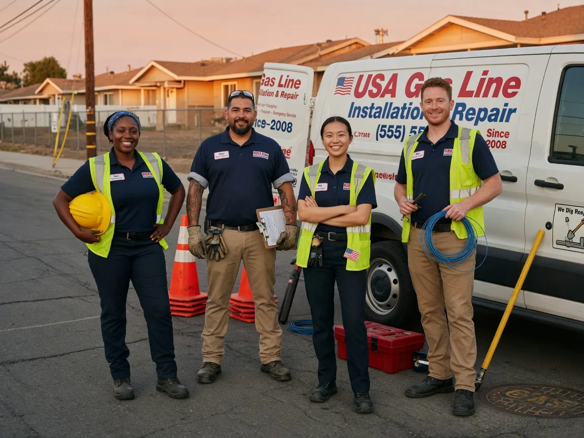 Gas Line Installation company in Warrensburg, IL